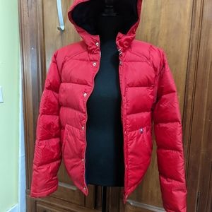 Tommy Jeans Puffer Coat Red Medium